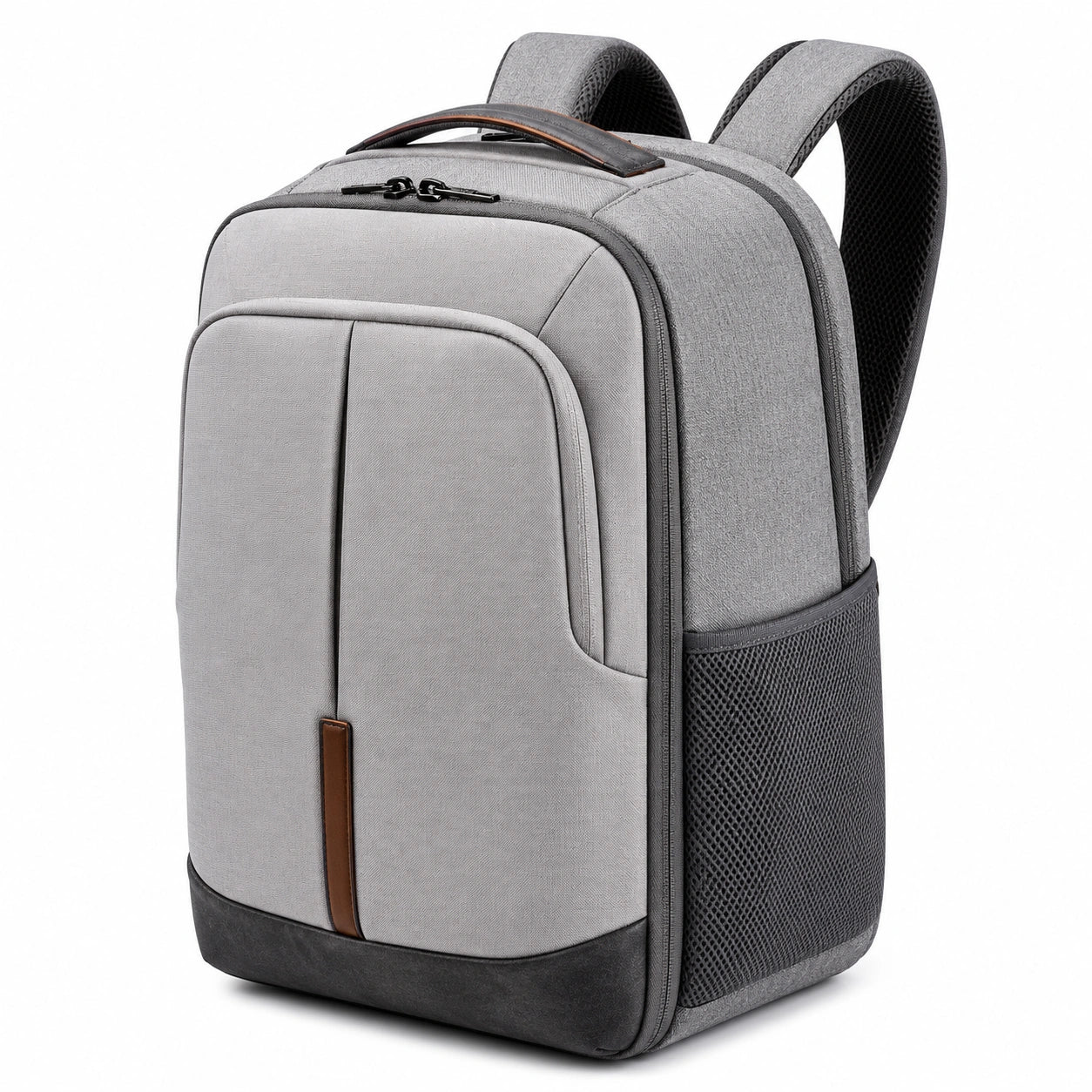 Sac à dos multifonctionnel imperméable pour homme - Gris