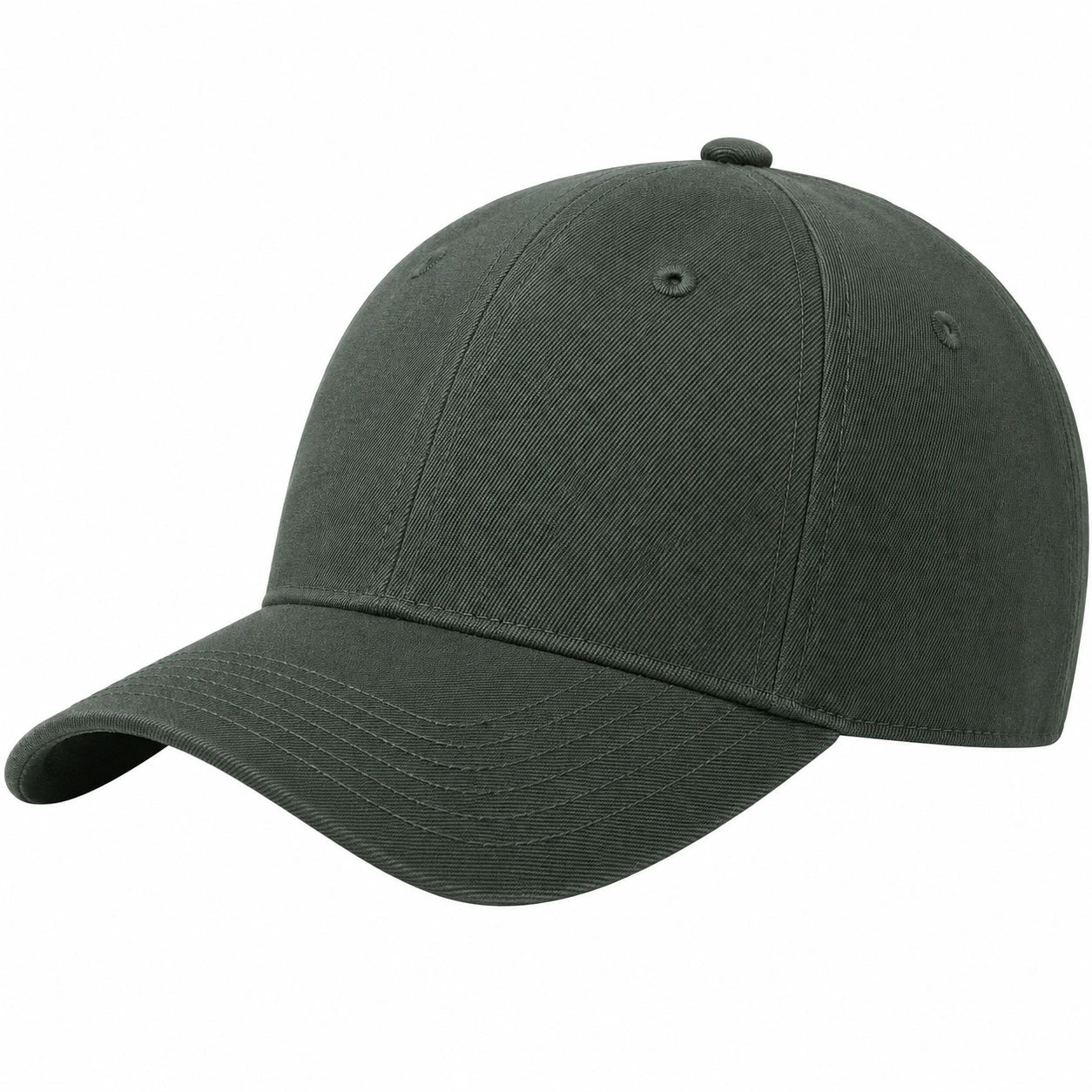 Casquette unisexe réglable vert foncé