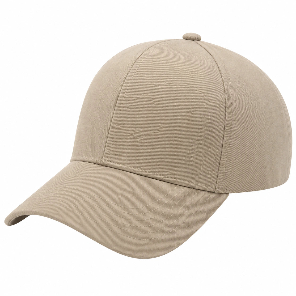 Casquette unisexe beige réglable