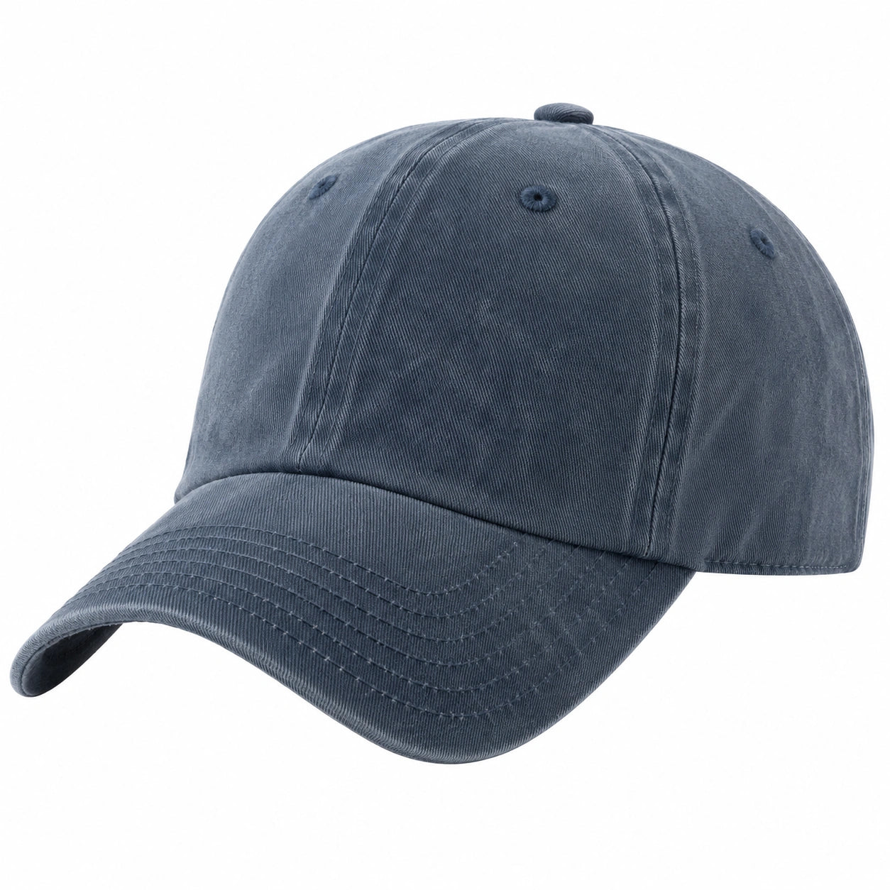 Casquette de baseball bleu marine ajustable