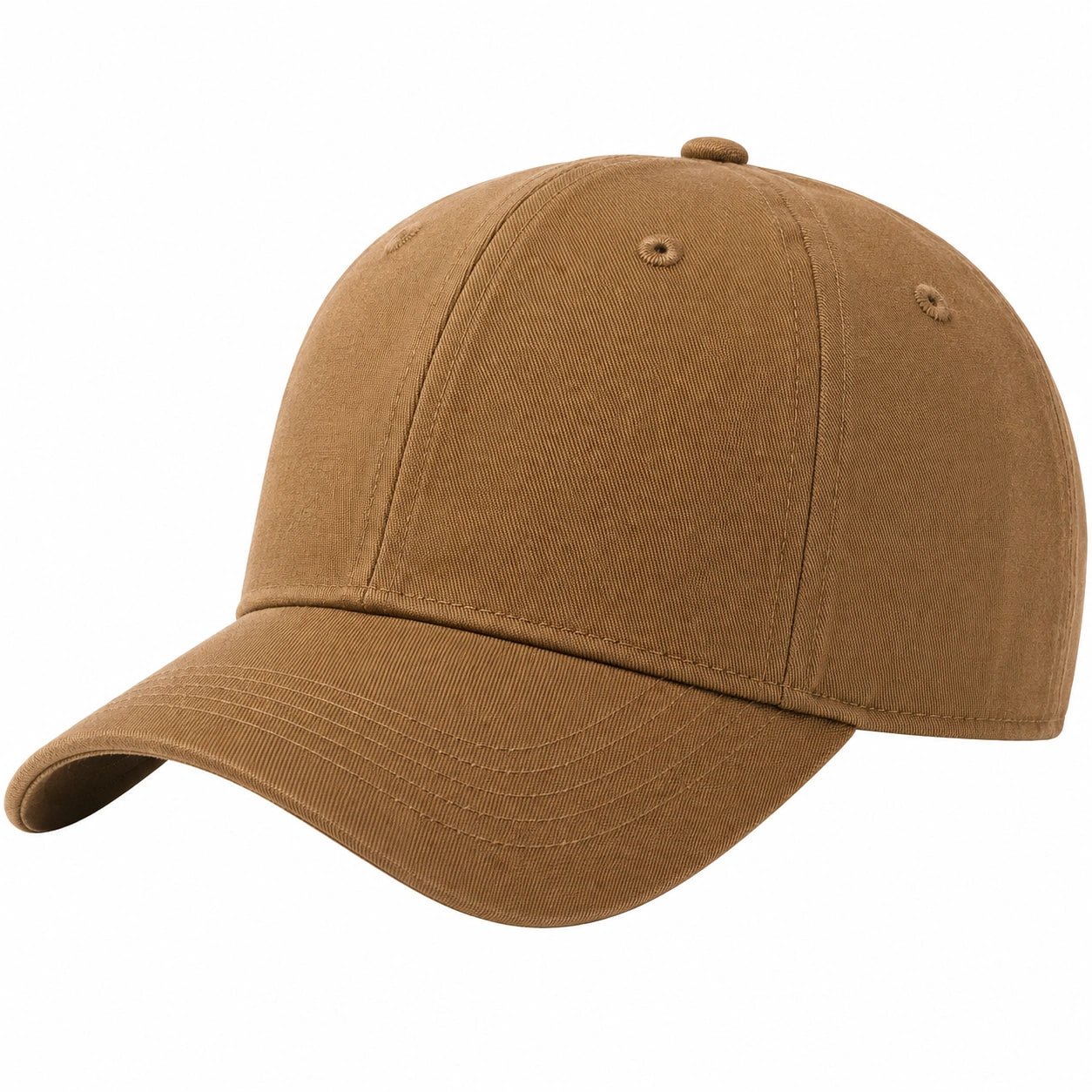 Casquette de Baseball Réglable Marron Classique