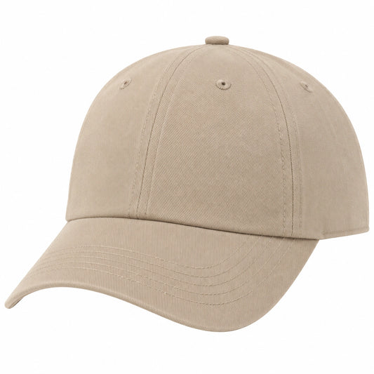 Casquette de Baseball Unisexe Réglable Beige