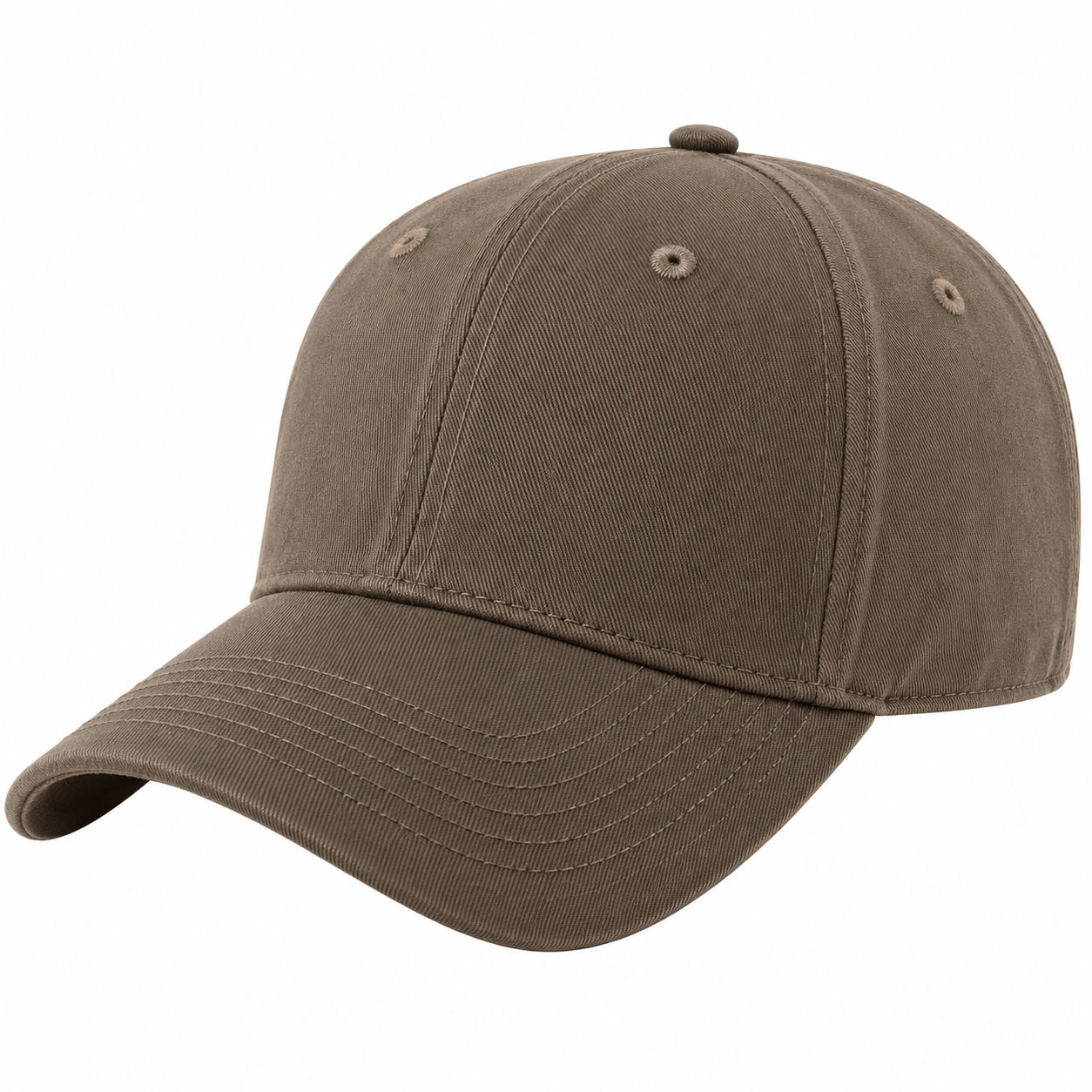 Casquette de baseball unisexe réglable marron