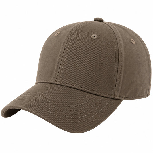 Casquette de baseball unisexe réglable marron