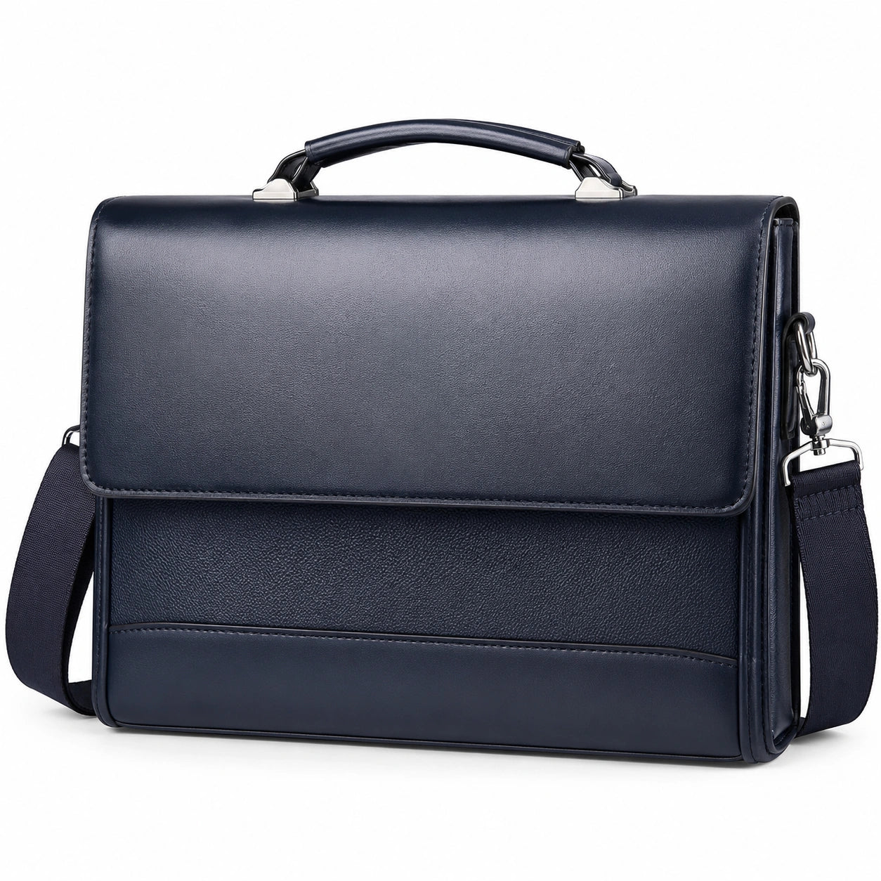 Porte-documents classique bleu pour ordinateur portable